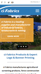 Mobile Screenshot of cifabrics.com